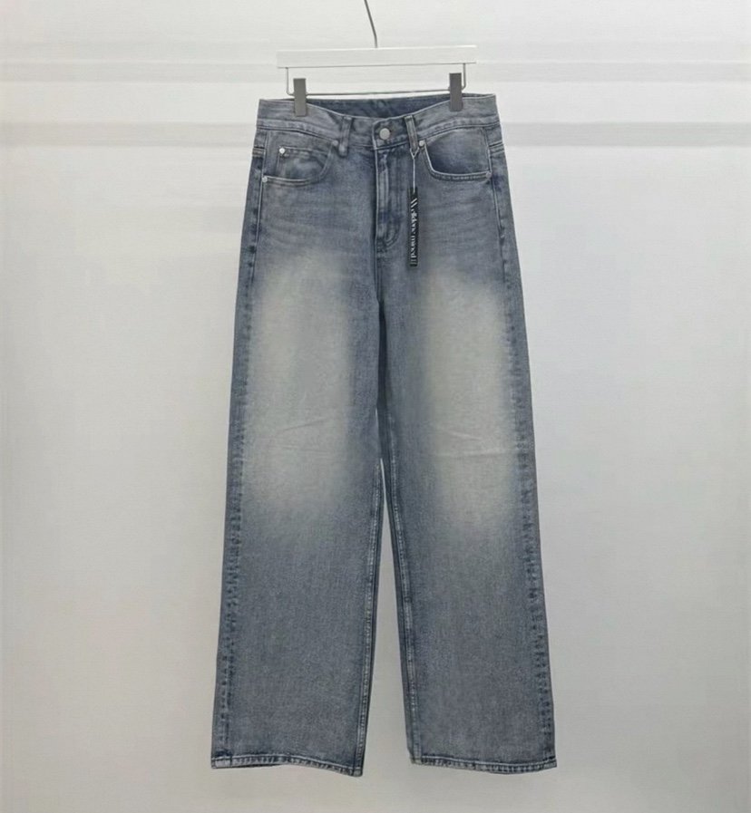 WELLDONEMINED韓國東大門直郵女士新品時尚人氣26春夏牛仔褲WELLDONEMINED牛仔褲