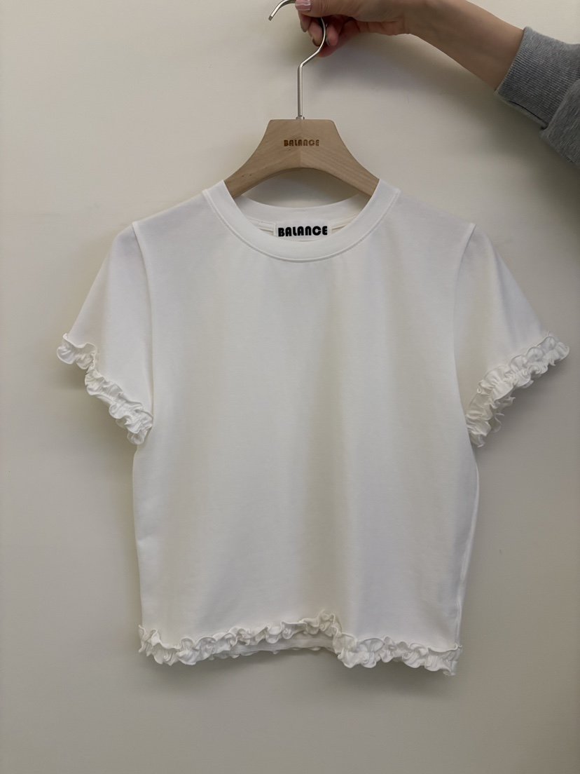 BALANCE韓國東大門直郵女裝新款26春夏推薦人氣職業時尚T恤BALANCET恤