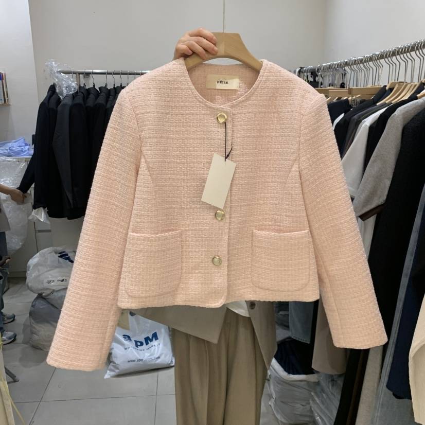 HEIZE韓國直郵實拍女裝新品人氣時尚職業26春夏熱賣休閑夾克HEIZE夾克