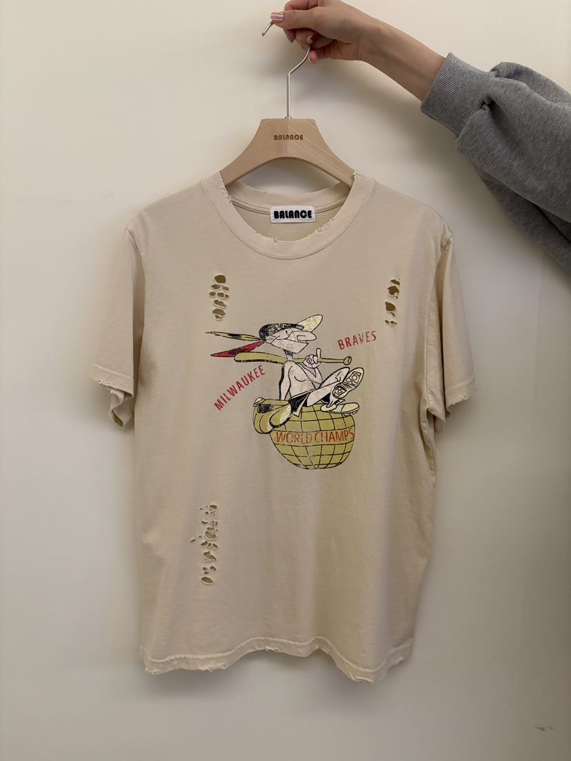 BALANCE韓國代購女士新品時尚推薦休閑26春夏職業熱賣T恤BALANCET恤