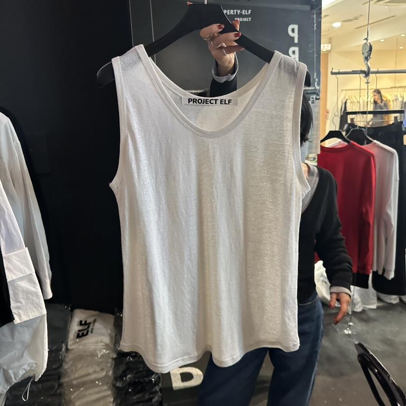 ELF-L韓國直郵女士新品熱賣職業休閑人氣時尚推薦吊帶背心PROJECT ELF/ELF-L吊帶/背心