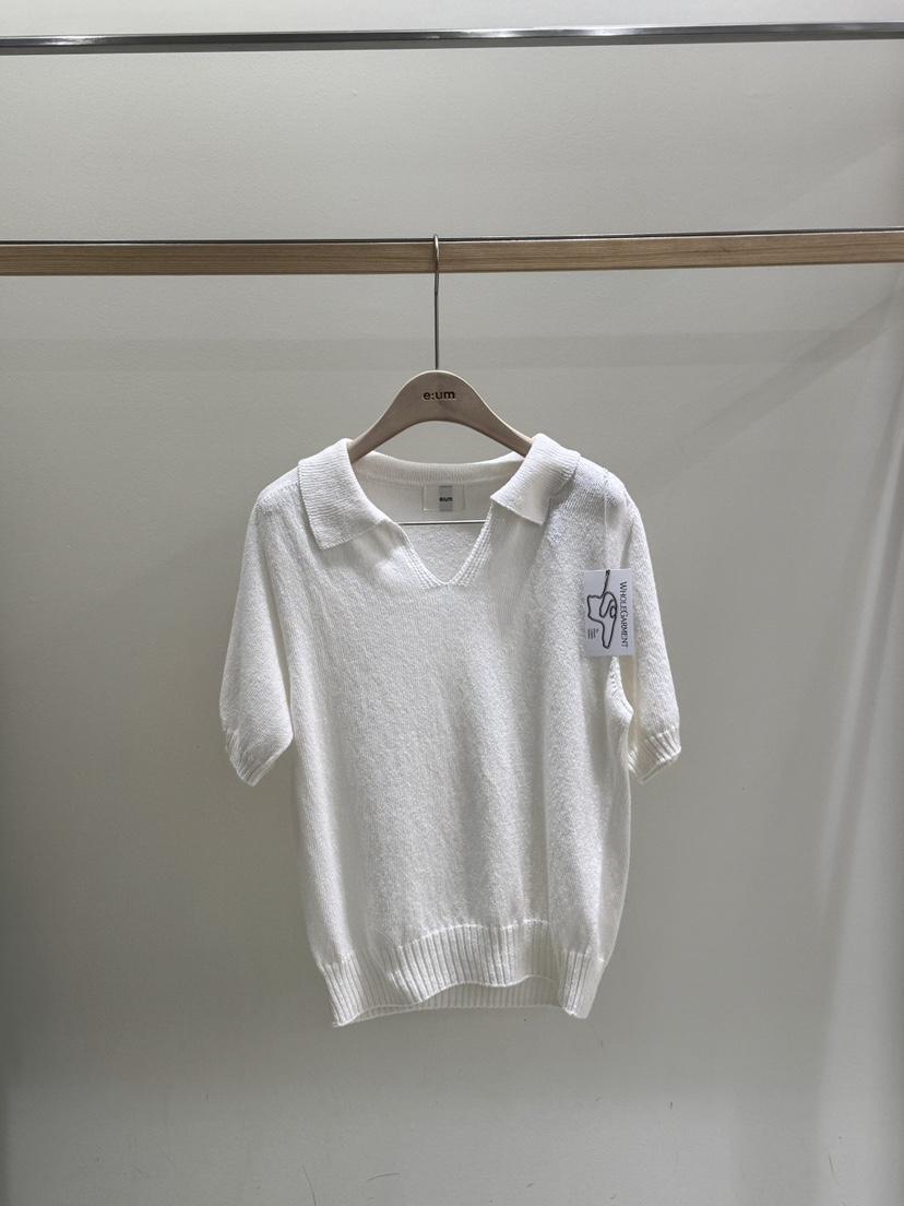 EUM韓國直郵女裝新品熱賣人氣職業時尚推薦26春夏休閑針織衫EUM針織衫