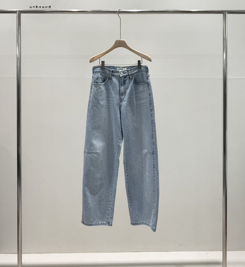 UNBOUND韓國代購女裝新品休閑職業人氣26春夏推薦熱賣牛仔褲UNBOUND牛仔褲