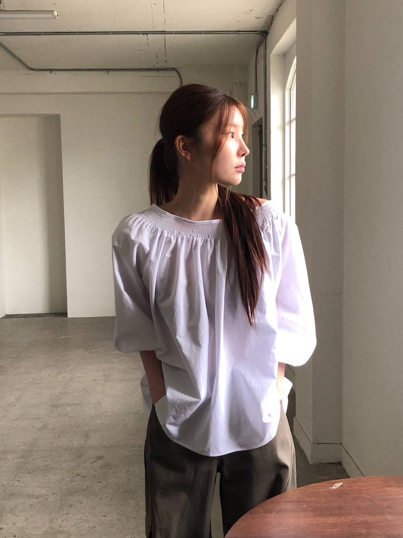 UNBOUND韓國直郵女裝新品26春夏人氣職業時尚襯衫蕾絲衫雙面UNBOUND襯衫/蕾絲衫