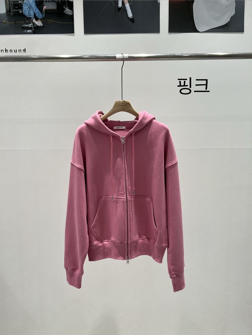 UNBOUND韓國東大門代購女士新款人氣職業熱賣26春夏衛衣拉鏈UNBOUND衛衣