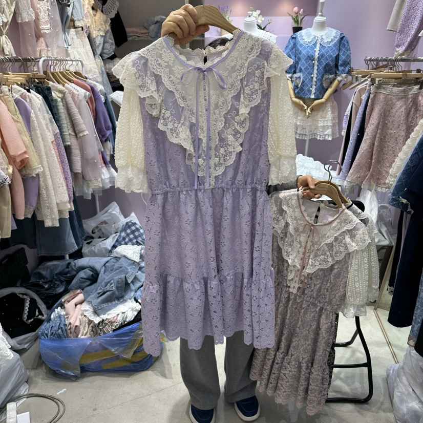 MS韓國直郵實拍女士新款熱賣26春夏推薦時尚人氣職業連衣裙MS連衣裙