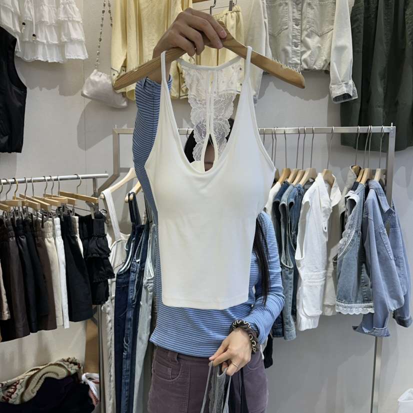 HIPTIQUE韓國東大門代購女裝新款人氣26春夏職業吊帶背心HIPTIQUE吊帶/背心