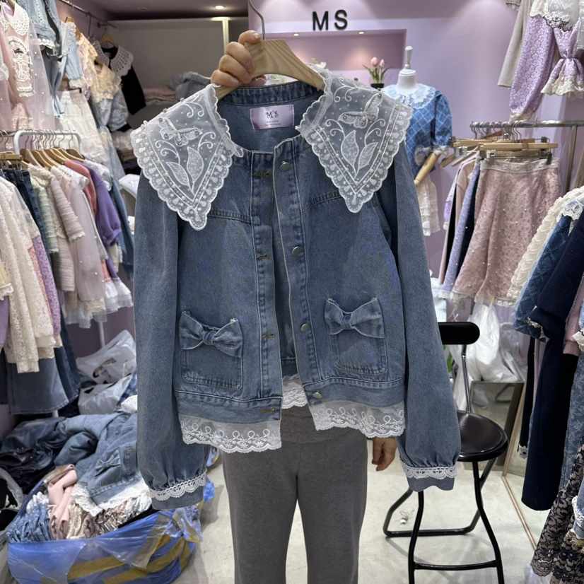 MS韓國東大門代購女士新品26春夏休閑推薦職業時尚夾克口袋MS夾克