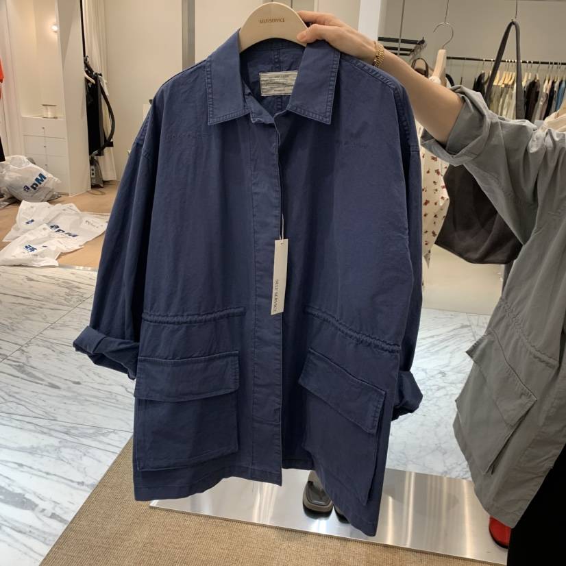 SELF SERVICE韓國東大門代購女士新品26春夏休閑時尚夾克SELF SERVICE夾克
