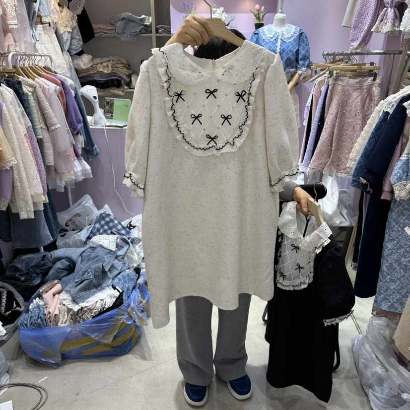 MS韓國直郵實拍女士新品熱賣職業26春夏推薦休閑人氣連衣裙MS連衣裙