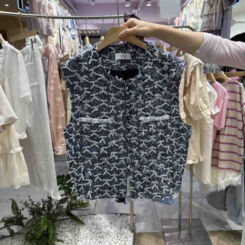 VIRUS韓國直郵女裝新款時尚人氣休閑推薦26春夏職業熱賣馬甲VIRUS馬甲