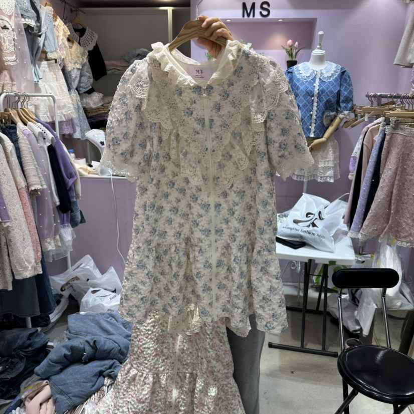 MS韓國東大門代購女士新品人氣職業時尚熱賣休閑26春夏連衣裙MS連衣裙