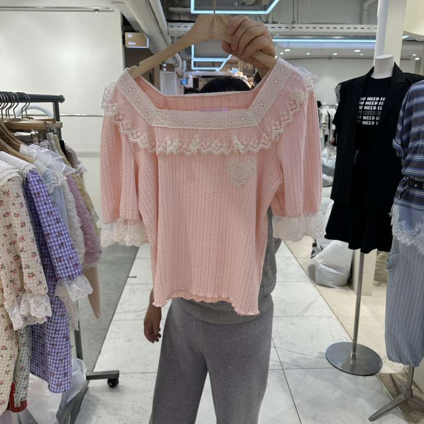 MS韓國東大門直郵女士新款時尚職業熱賣推薦26春夏休閑T恤MST恤