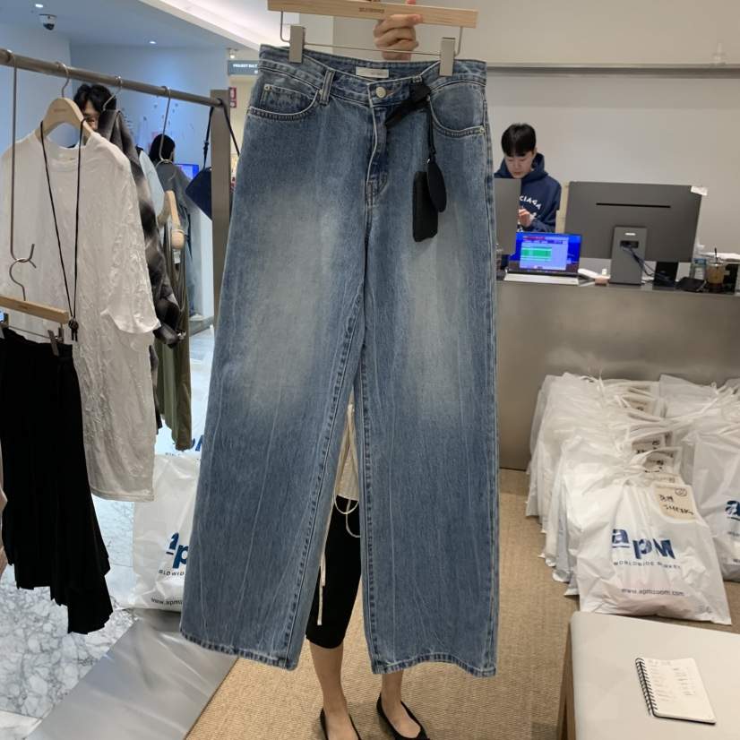 SELF SERVICE韓國代購女裝新款休閑熱賣推薦牛仔褲不含配飾SELF SERVICE牛仔褲