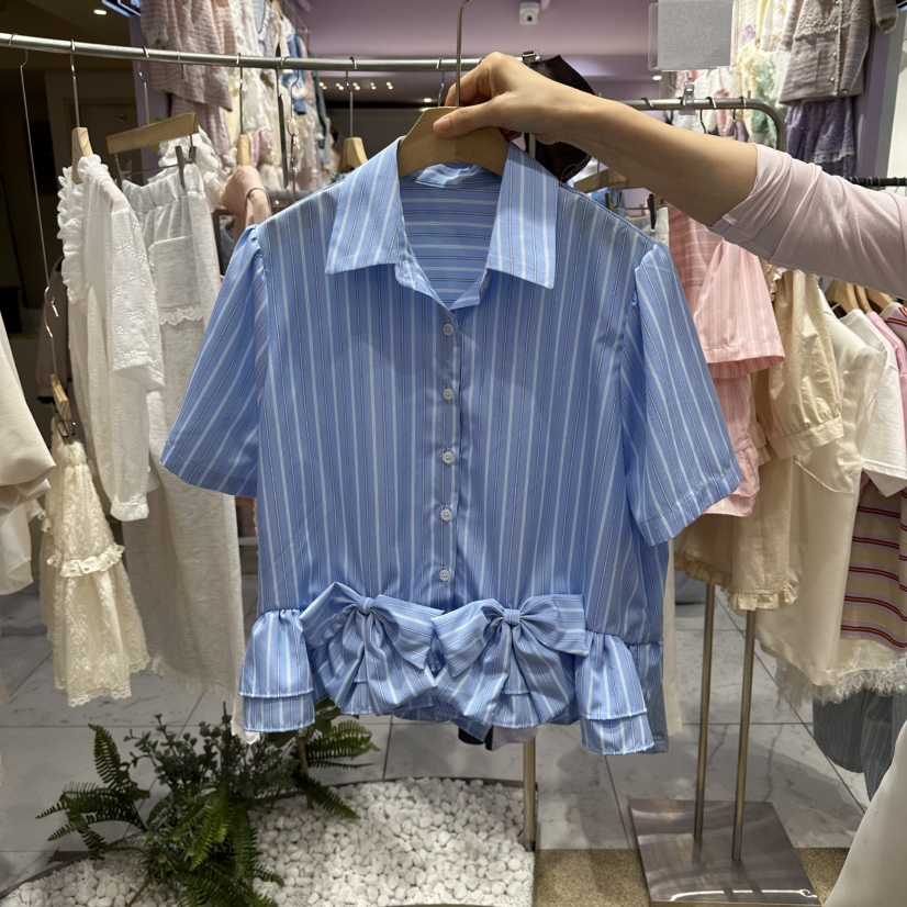 VIRUS韓國直郵女裝新款休閑職業時尚推薦26春夏襯衫蕾絲衫VIRUS襯衫/蕾絲衫