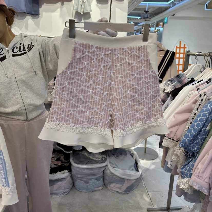 PAPA韓國東大門直郵女裝新款職業熱賣時尚人氣26春夏短褲Papaine/HALMADE短褲