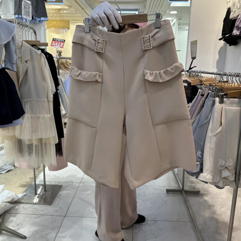 PAPA韓國代購女士新品推薦時尚休閑人氣26春夏短褲七分褲Papaine/HALMADE短褲