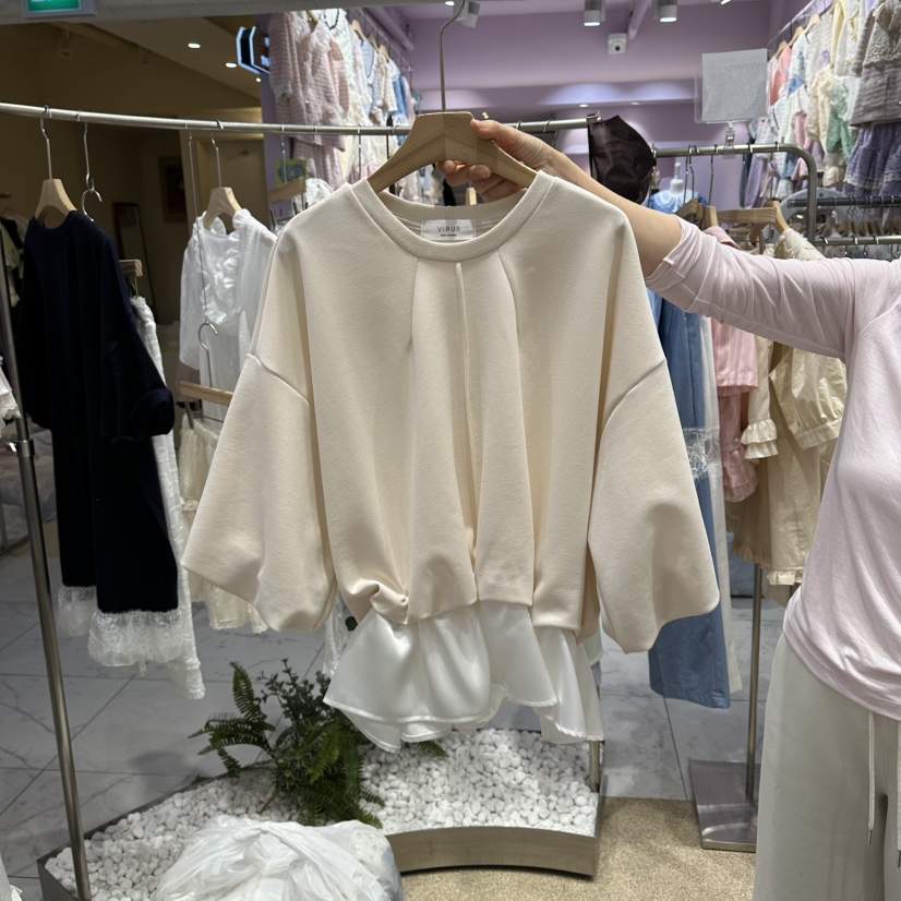 VIRUS韓國代購女士新款人氣推薦時尚職業26春夏熱賣休閑T恤VIRUST恤