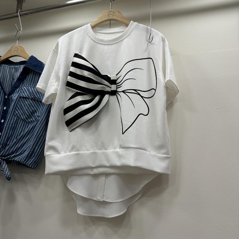 HOJAE韓國直郵實拍女裝新品職業時尚熱賣推薦人氣休閑T恤MID-LEVEL JUMPT恤