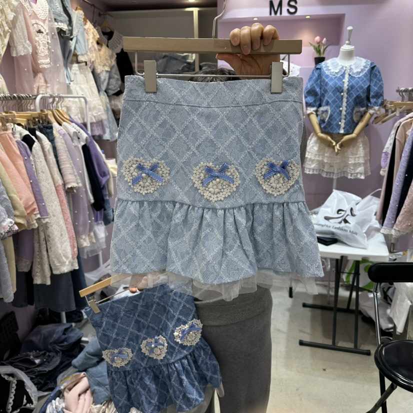 MS韓國直郵女裝新款推薦職業時尚人氣休閑26春夏熱賣短裙MS短裙