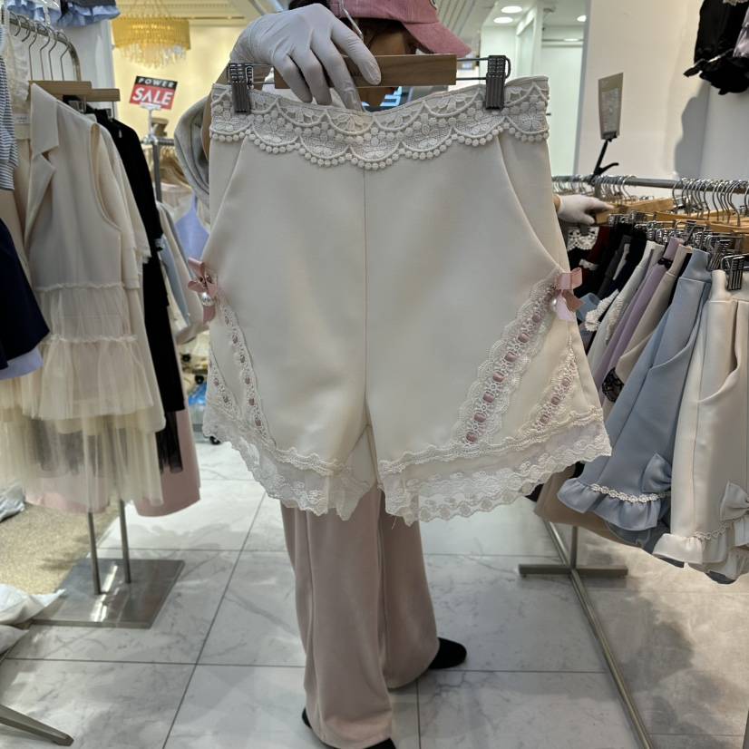 PAPA韓國代購女裝新款時尚推薦人氣熱賣26春夏職業休閑短褲Papaine/HALMADE短褲