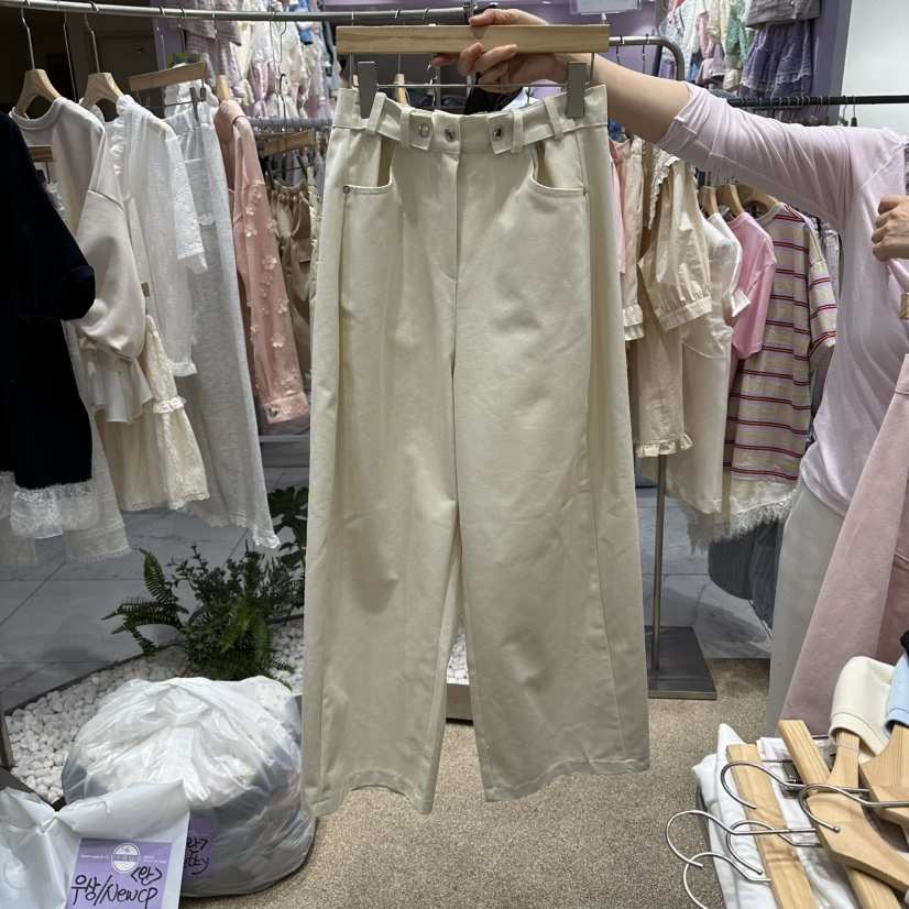 VIRUS韓國直郵女士新品熱賣人氣休閑26春夏時尚休閑褲棉質VIRUS休閑褲