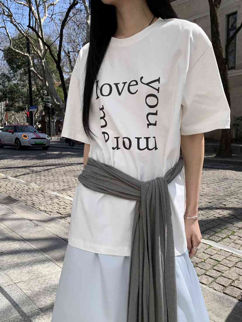 B_GARDER韓國直郵女士新款26春夏職業人氣休閑時尚推薦T恤B.GARDERT恤