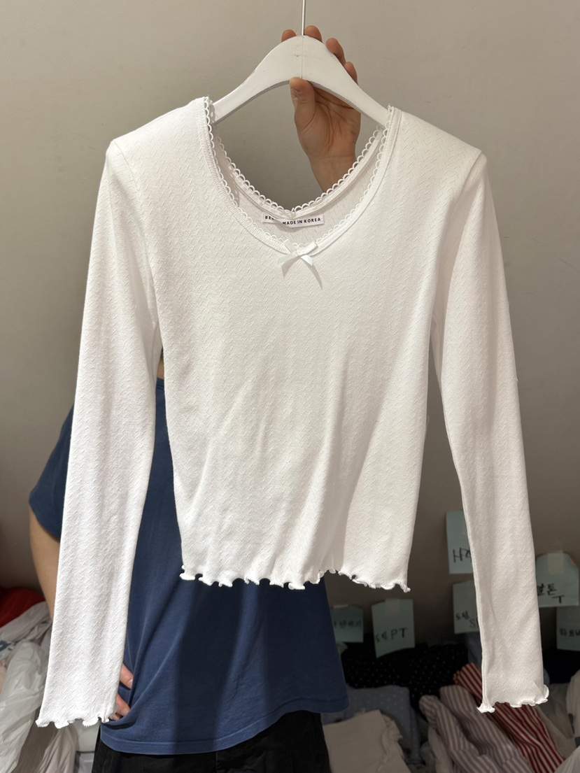 BELITA-L韓國東大門代購女裝新款職業熱賣推薦26春夏長袖T恤BELITA-L長袖T恤