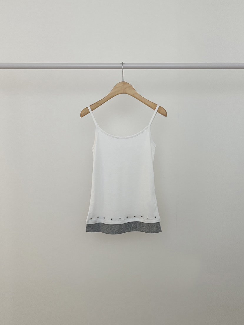 RE:OPENING韓國東大門直郵女士新款休閑熱賣吊帶背心鏤空RE:OPENING吊帶/背心