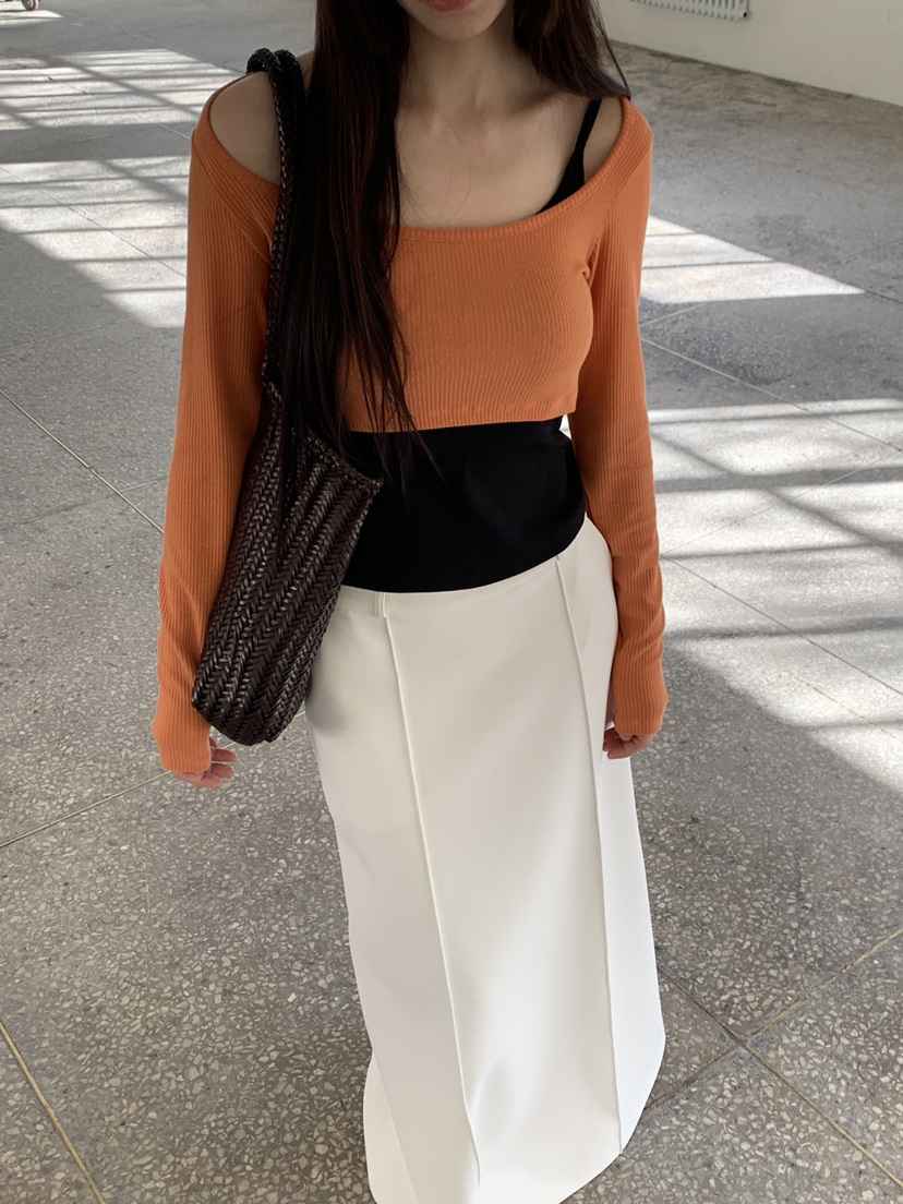 LOGARDEN韓國直郵女士新款熱賣人氣時尚推薦長袖T恤不含內搭LO GARDEN長袖T恤