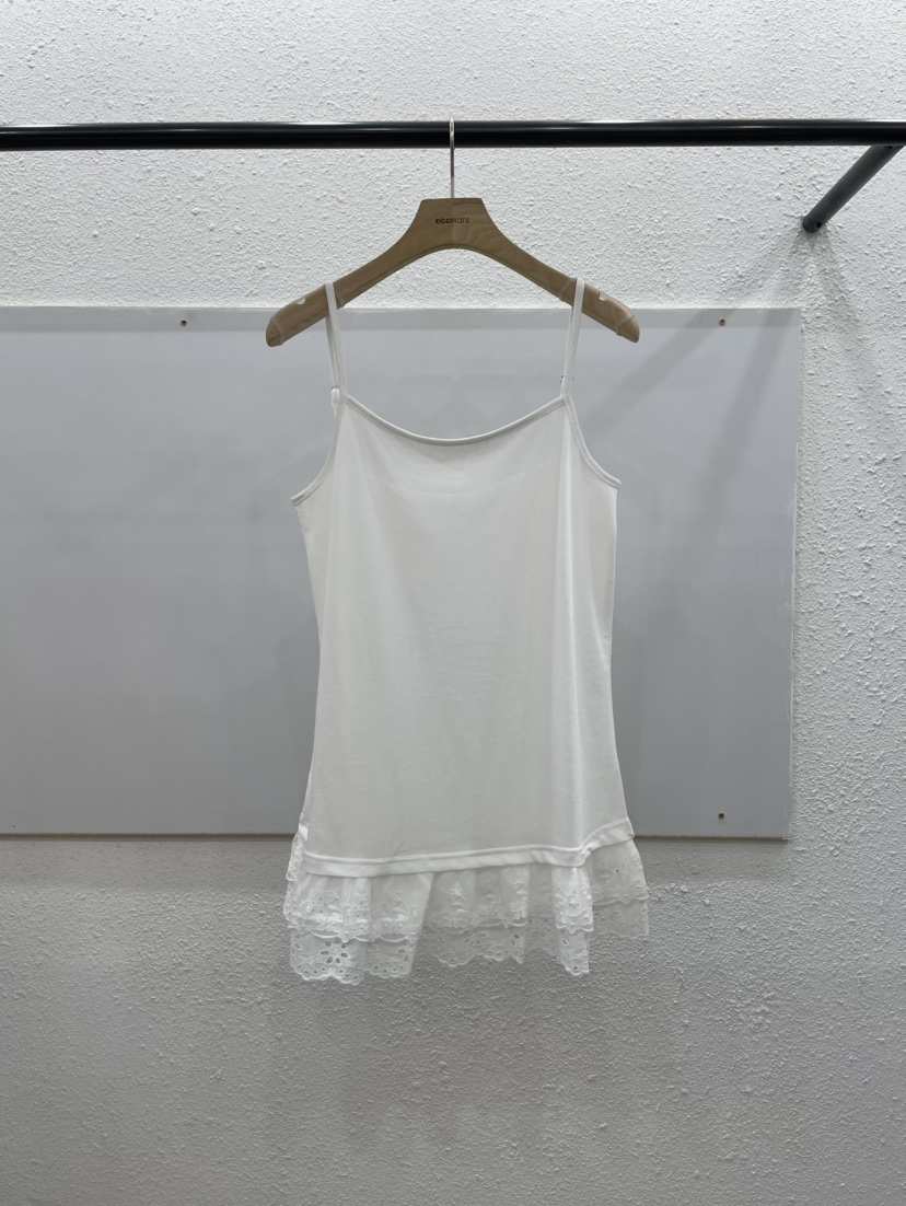 EGGPLANT韓國直郵實拍女裝新款時尚人氣26春夏吊帶背心蕾絲EGGPLANT吊帶/背心