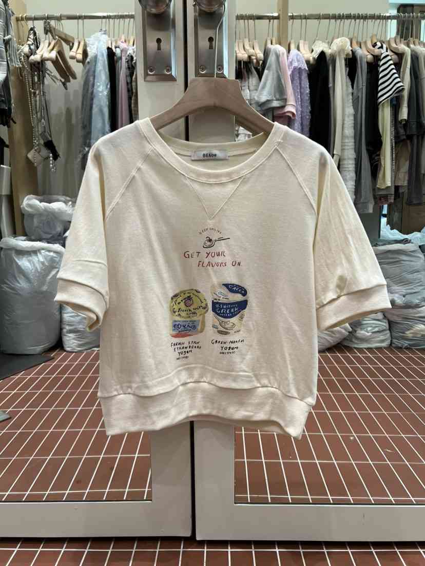 BE&amp;BE韓國東大門代購女士新品人氣26春夏職業時尚T恤BE&beT恤