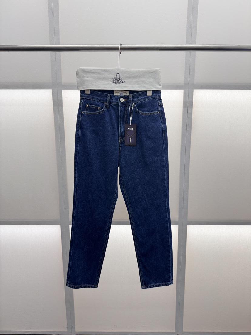 MILUI韓國代購女裝新款人氣休閑時尚職業26春夏推薦牛仔褲MILUI牛仔褲