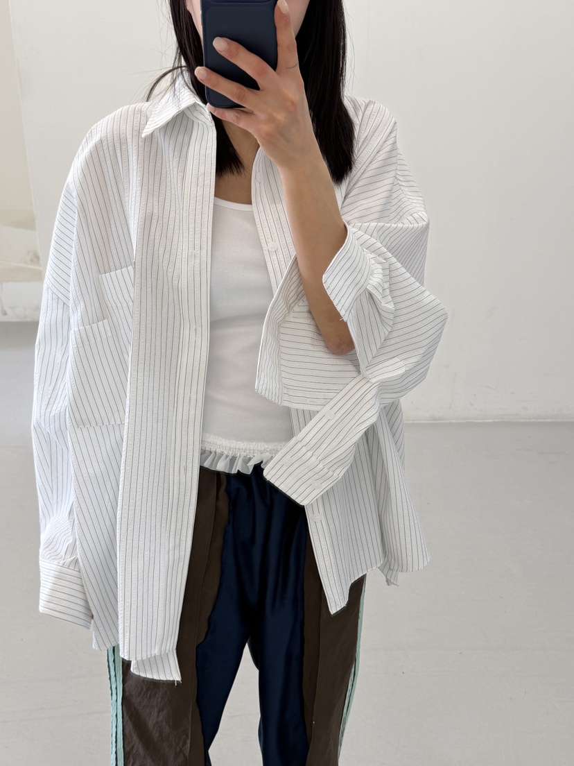 FRANC—L韓國直郵實拍女士新款職業26春夏休閑襯衫蕾絲衫FRANC襯衫/蕾絲衫