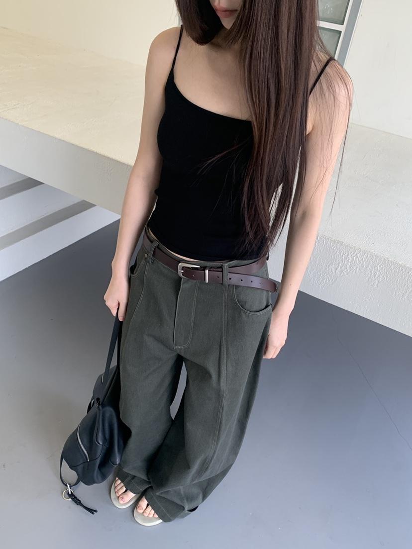 LOGARDEN韓國東大門代購女士新品人氣熱賣時尚休閑吊帶背心LO GARDEN吊帶/背心