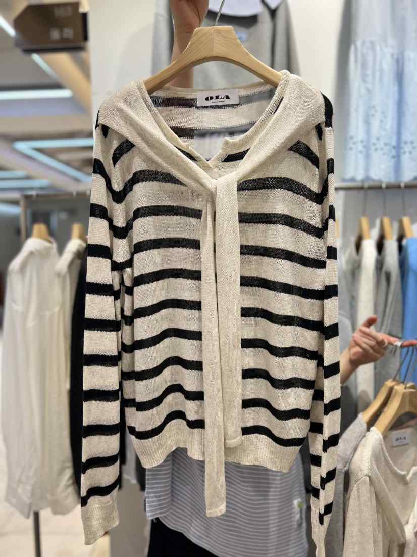 OLA韓國東大門代購女裝新品職業時尚26春夏休閑人氣針織衫mellor/OLA針織衫