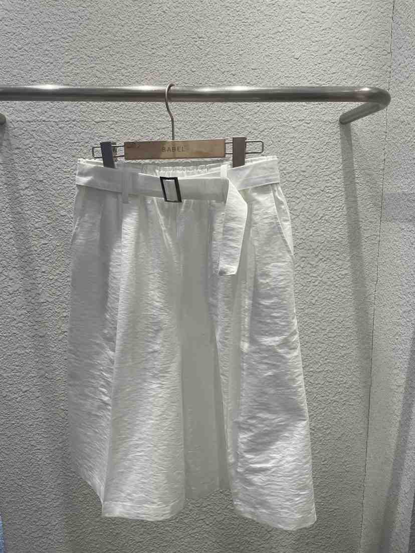 BABEL韓國東大門代購女士新款職業推薦休閑26春夏短褲含腰帶BABEL短褲