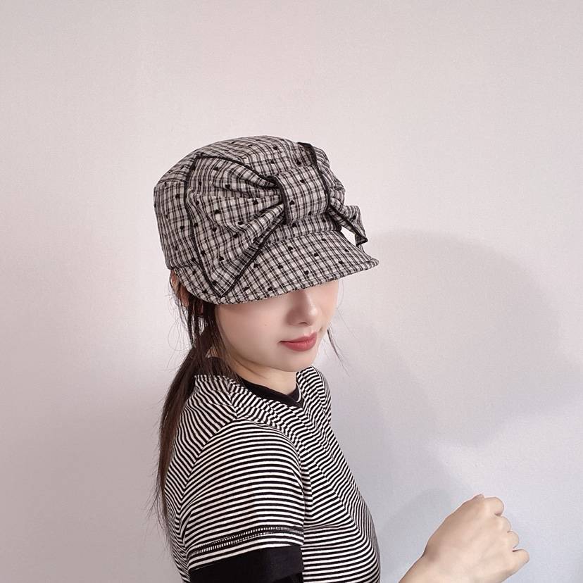 LOVELY HAT韓國代購女士新品熱賣休閑推薦職業26春夏帽子LOVELY HAT帽子