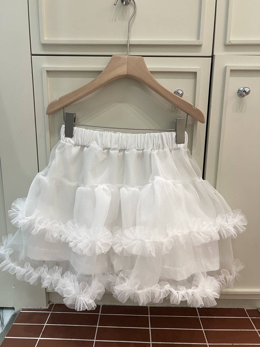 BE&amp;BE韓國直郵女裝新款人氣26春夏休閑職業短裙歐根紗BE&be短裙