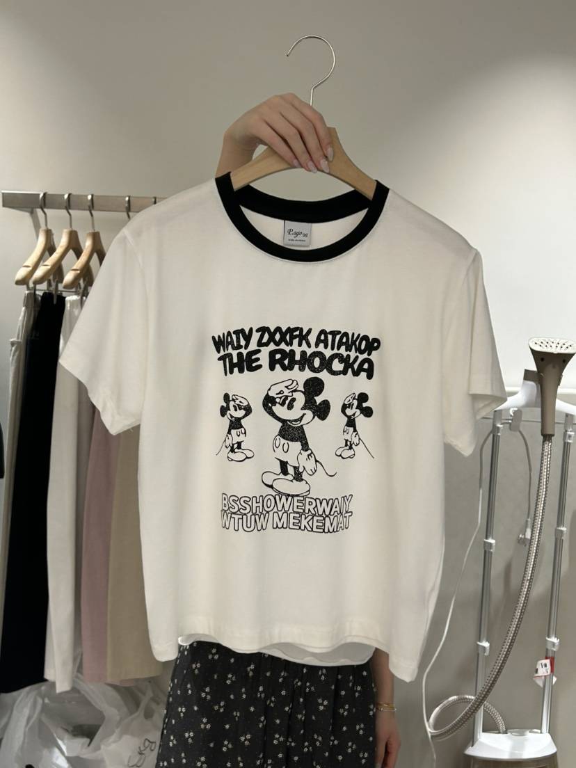 PEPPER-L韓國直郵女裝新品休閑人氣時尚職業推薦26春夏T恤PEPPERT恤