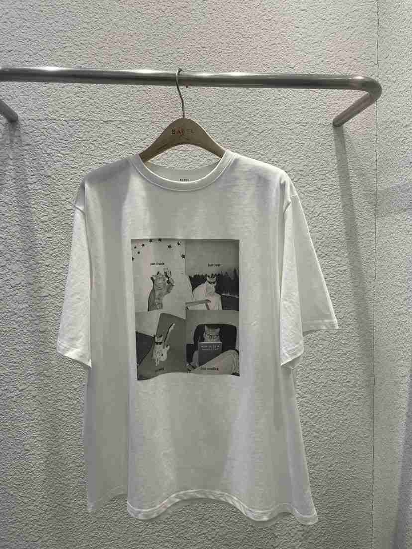 BABEL韓國東大門直郵女士新款推薦休閑26春夏人氣職業T恤BABELT恤