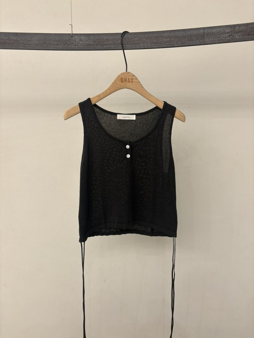 OHAO韓國直郵實拍女裝新款26春夏職業推薦休閑時尚吊帶背心OHAO/HA MONG吊帶/背心