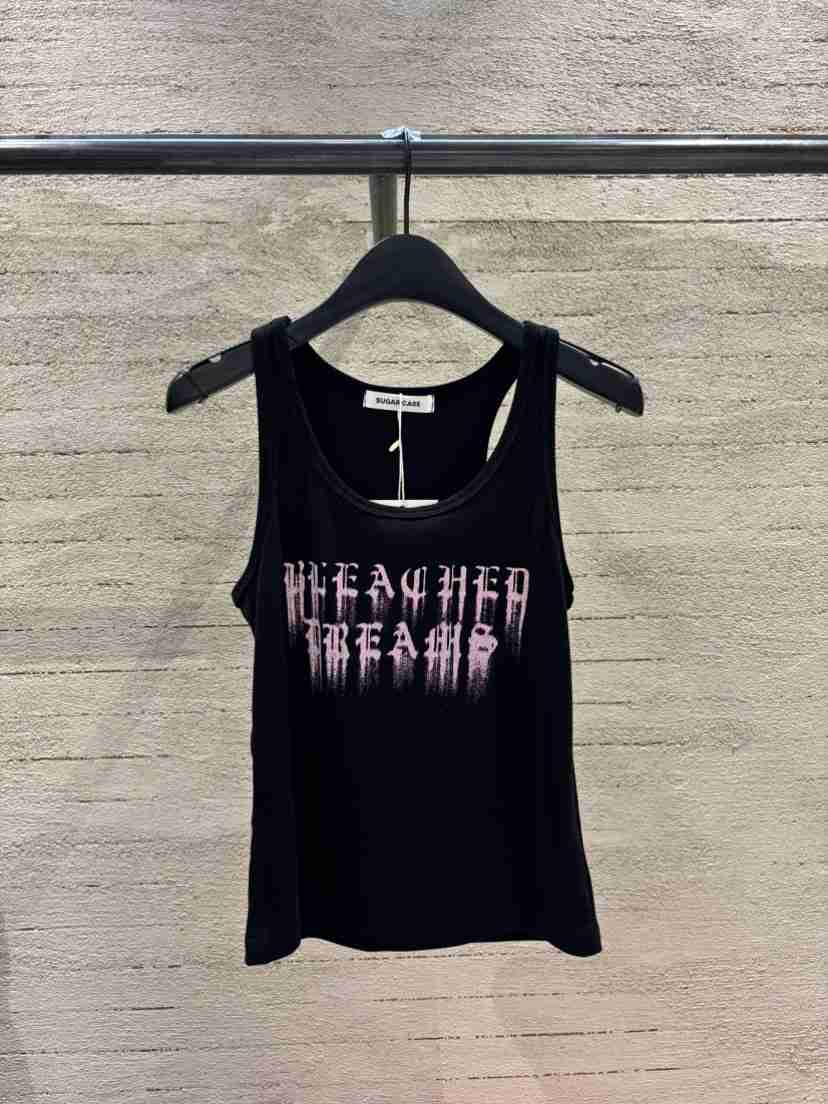 SUGAR CASE韓國代購女裝新品人氣時尚休閑推薦熱賣吊帶背心SUGAR CASE吊帶/背心