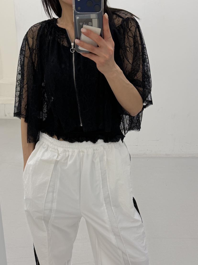 FRANC—L韓國東大門直郵女裝新品26春夏襯衫蕾絲衫不含內搭FRANC襯衫/蕾絲衫