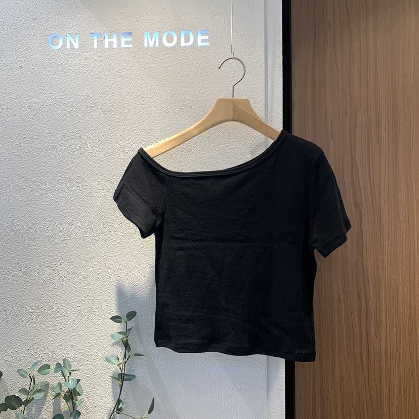 ON THE MODE韓國代購女裝新款人氣職業26春夏休閑時尚T恤ON THE MODET恤