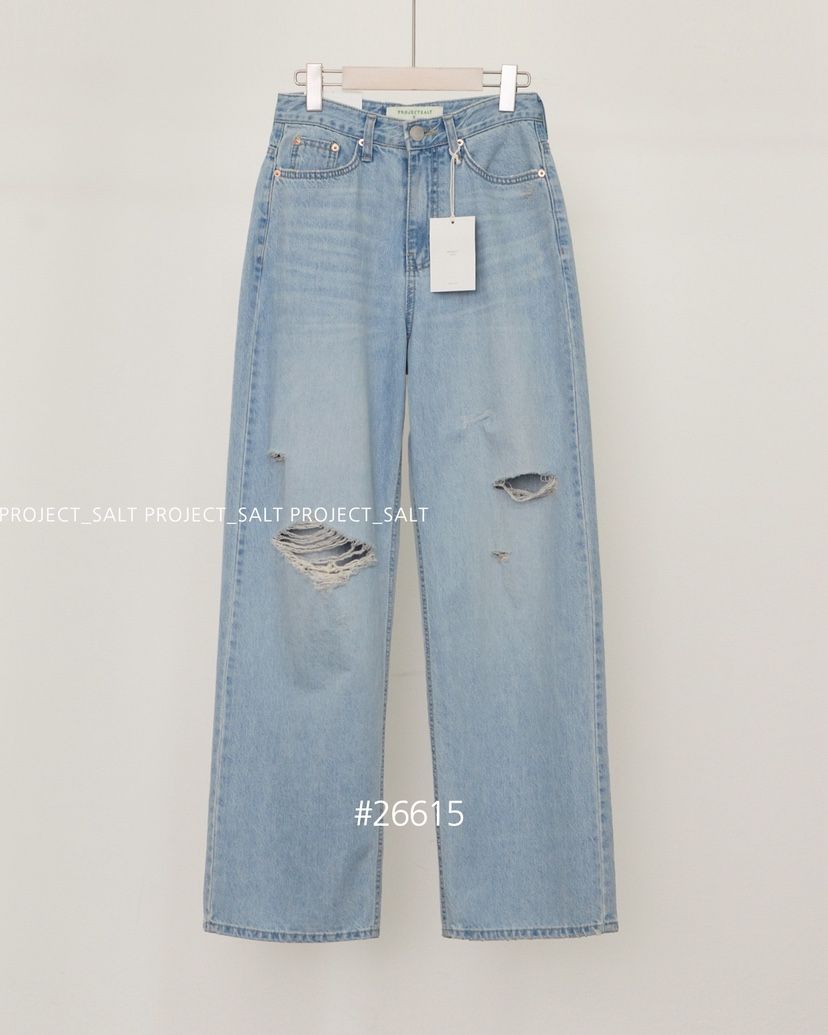 PROJECT SALT韓國東大門直郵女士新款推薦牛仔褲PROJECTSALT牛仔褲