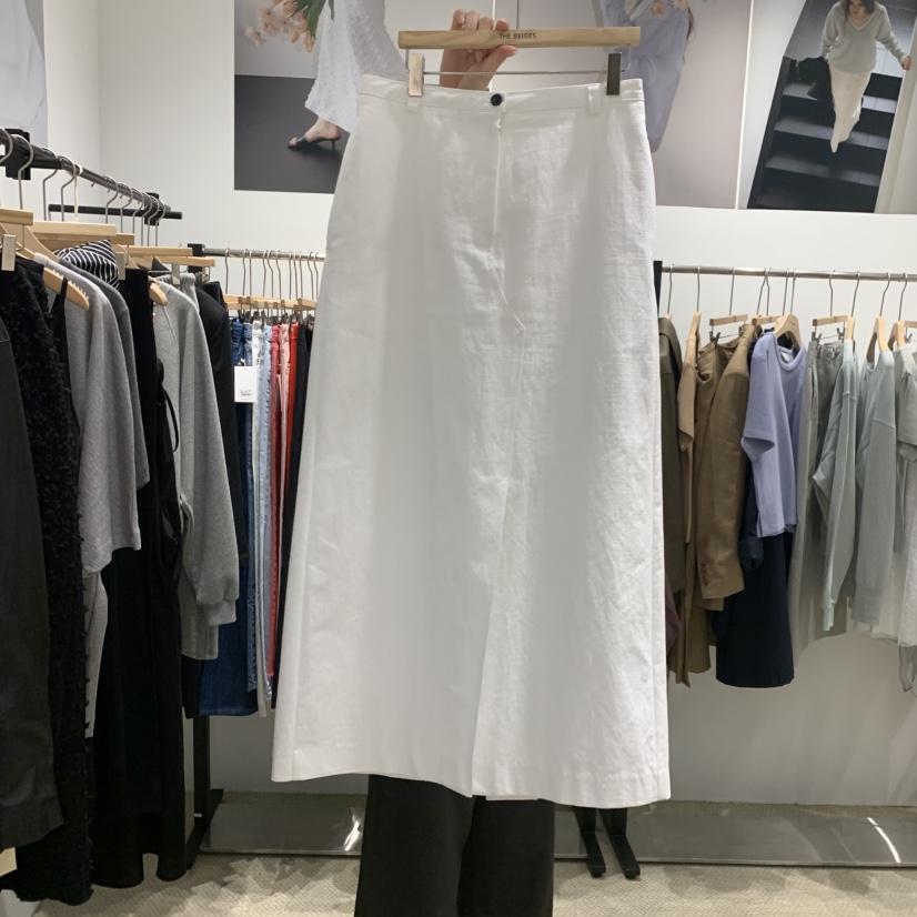 LMT（SAND LIMITED）韓國直郵實拍女裝新品時尚長裙開衩LMT/THE SAND/THE BEIGES_FLOW長裙