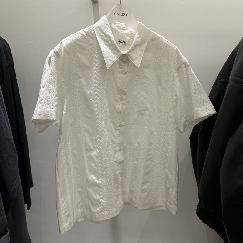 GALLERY-P韓國代購女士新款休閑時尚襯衫蕾絲衫刺繡鏤空GALLERY-P襯衫/蕾絲衫