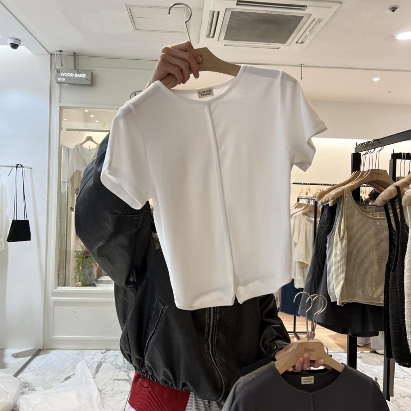 LA MAGIE FEMME韓國直郵實拍女裝新品推薦職業人氣26春夏T恤Lamagie FemmeT恤