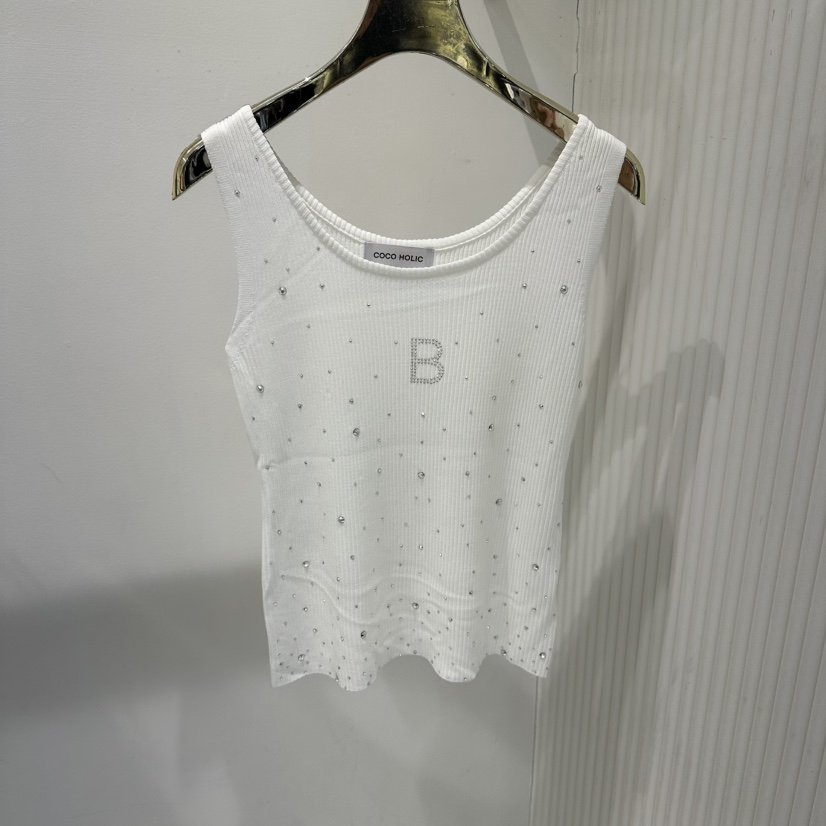 COCO HOLIC韓國直郵女士新款職業熱賣人氣時尚休閑吊帶背心COCO HOLIC吊帶/背心